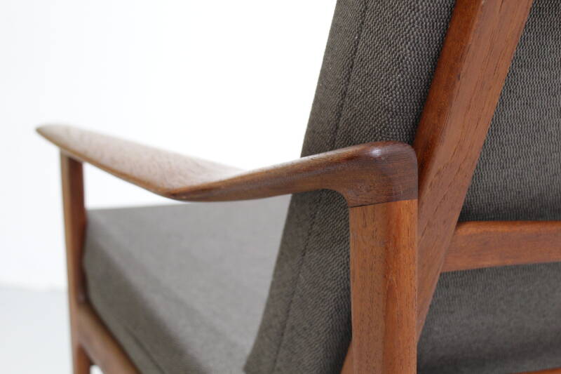 Vintage fauteuil, Deens Design - IB Kofod Larsen voor Selig | 01055