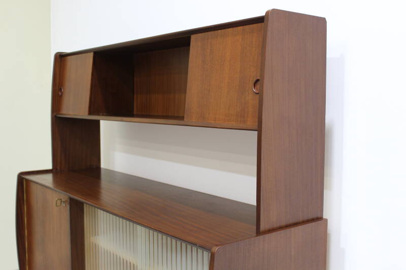 Vintage highboard, sideboard - teak, 60s | 01129