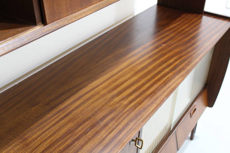 Vintage highboard, sideboard - teak, 60s | 01129