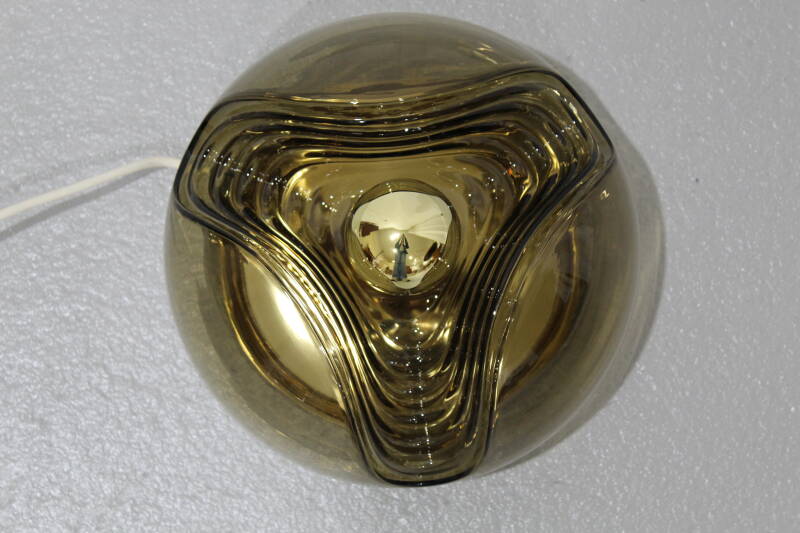 Vintage design wandlamp, plafondlamp Peill & Putzler Wave - space age | 01125