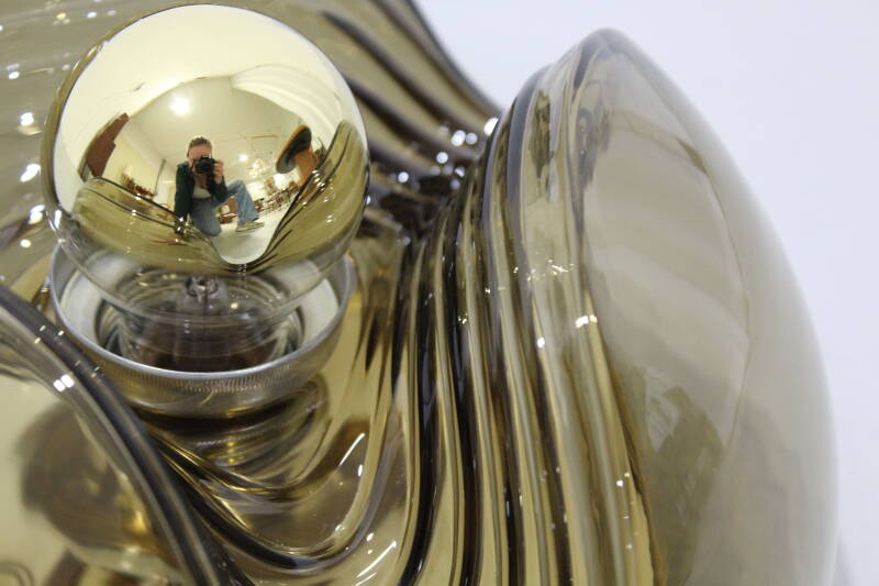 Vintage design wandlamp, plafondlamp Peill & Putzler Wave - space age | 01125