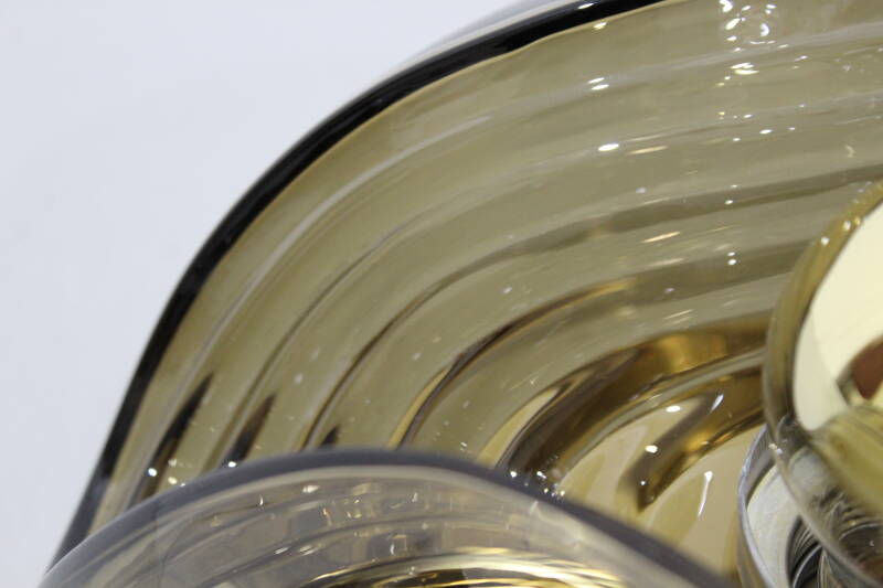 Vintage design wandlamp, plafondlamp Peill & Putzler Wave - space age | 01125