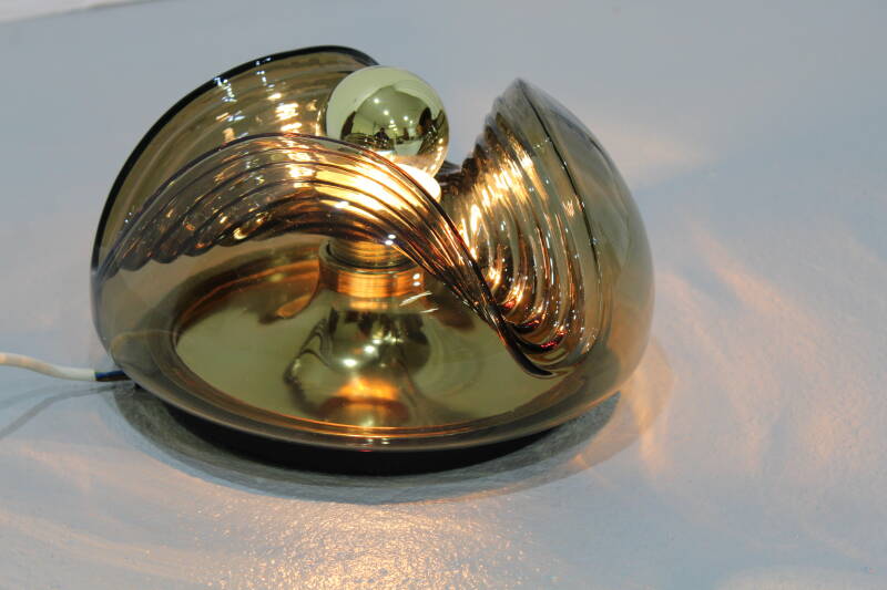 Vintage design wandlamp, plafondlamp Peill & Putzler Wave - space age | 01125