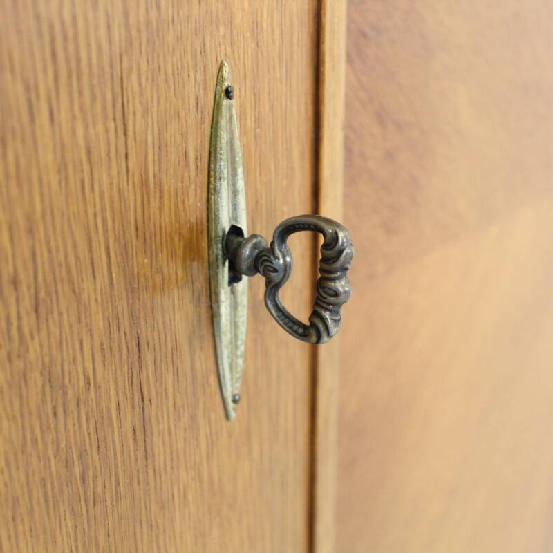 Vintage linen cupboard, wardrobe