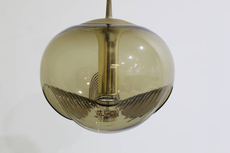 Vintage design hanging lamp, Peill & Putzler Wave - space age | 01124