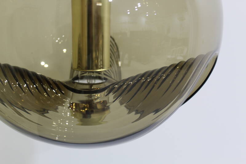 Vintage design hanging lamp, Peill & Putzler Wave - space age | 01124