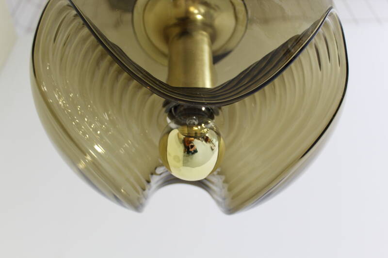 Vintage design hanging lamp, Peill & Putzler Wave - space age | 01124