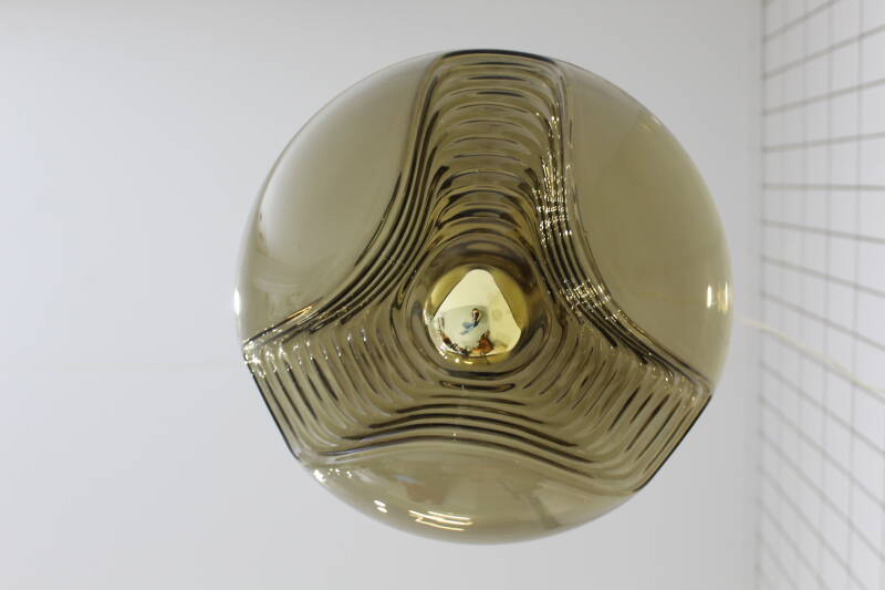 Vintage design hanging lamp, Peill & Putzler Wave - space age | 01124