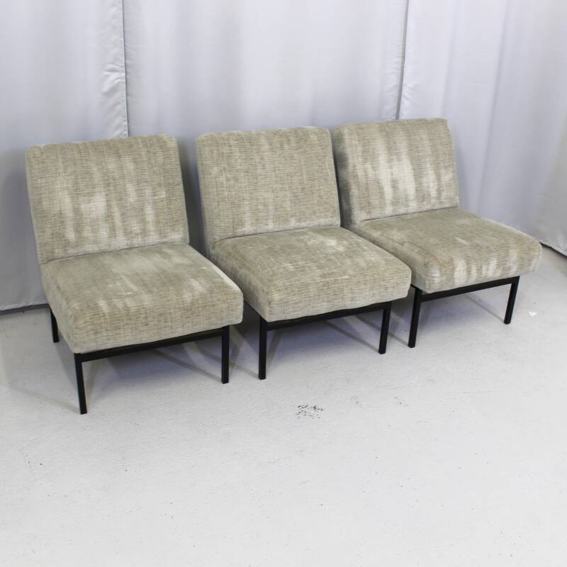Vintage bankje of 3 fauteuils