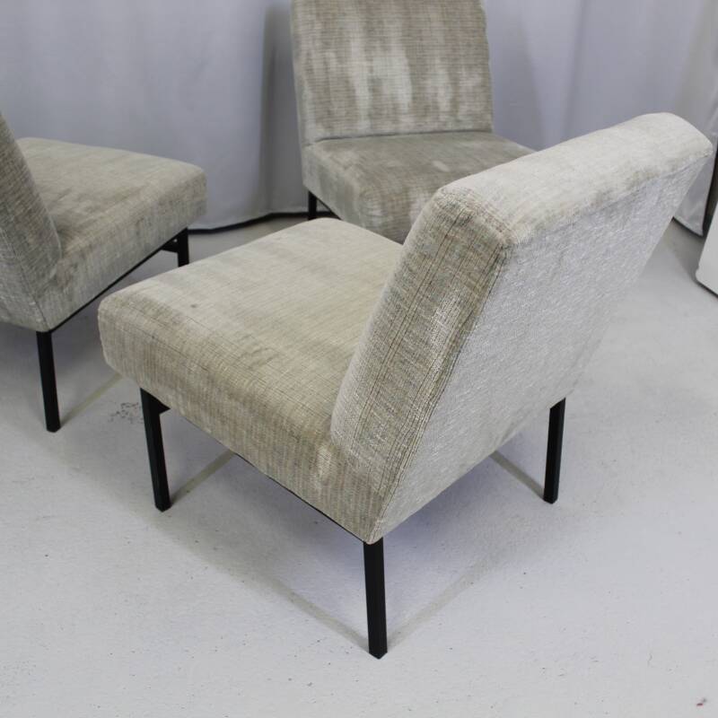 Vintage bankje of 3 fauteuils