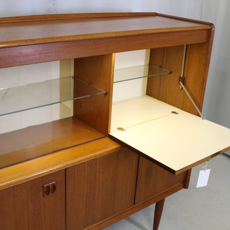 Vintage highboard teak