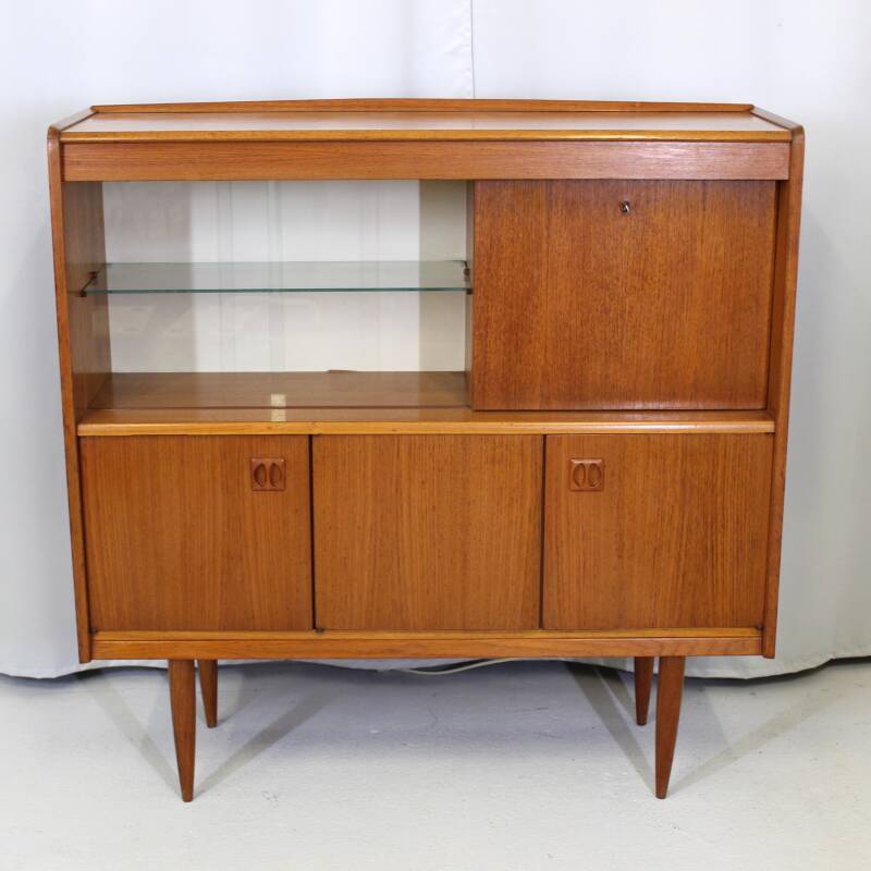 Vintage highboard teak