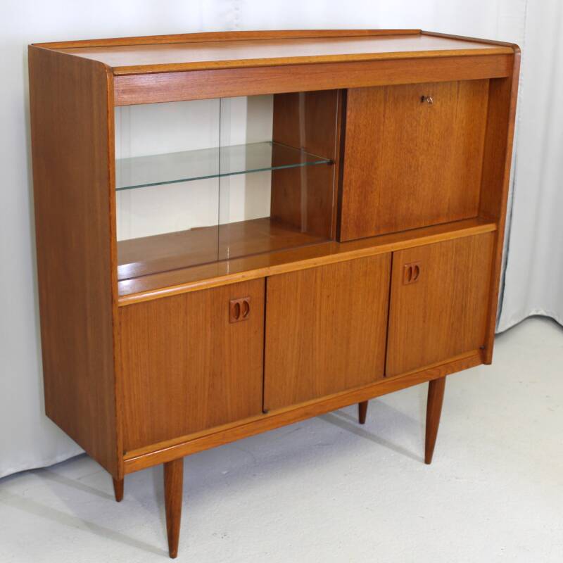 Vintage highboard teak