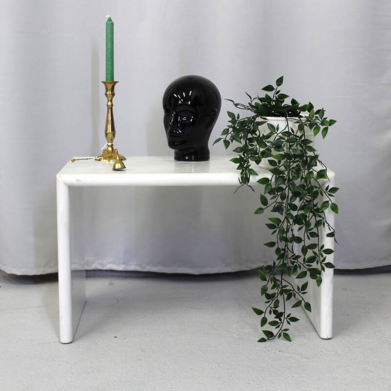 Vintage marble side table, coffee table