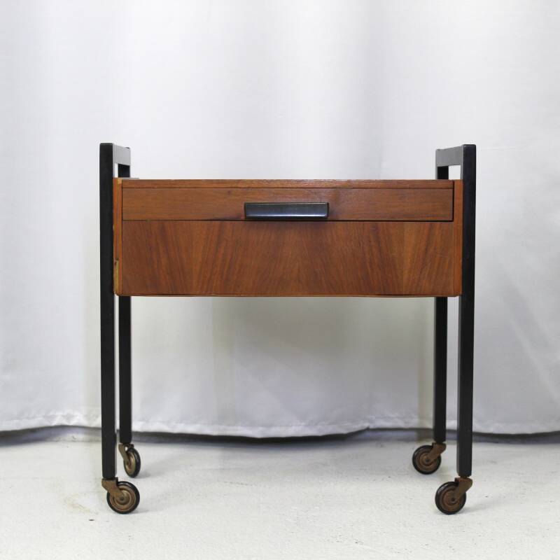 Vintage sewing cabinet, side table