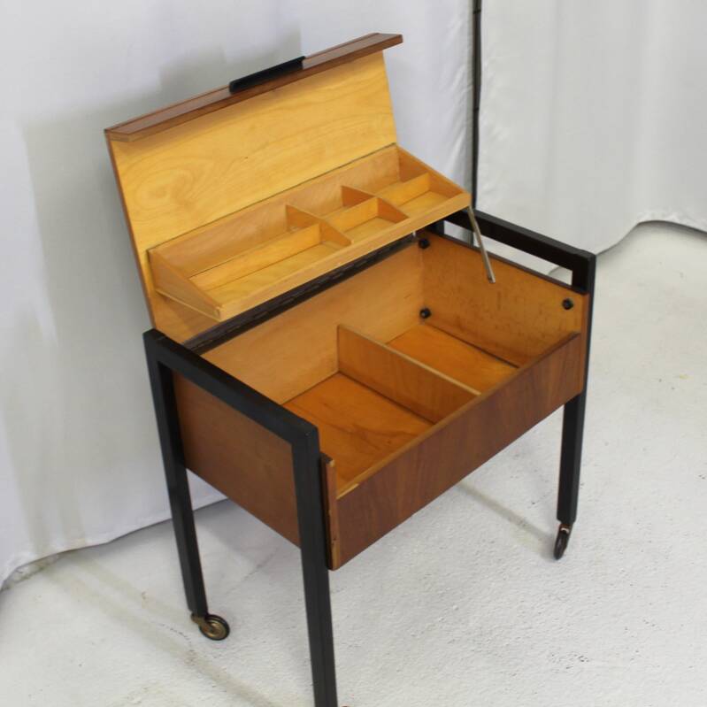 Vintage sewing cabinet, side table