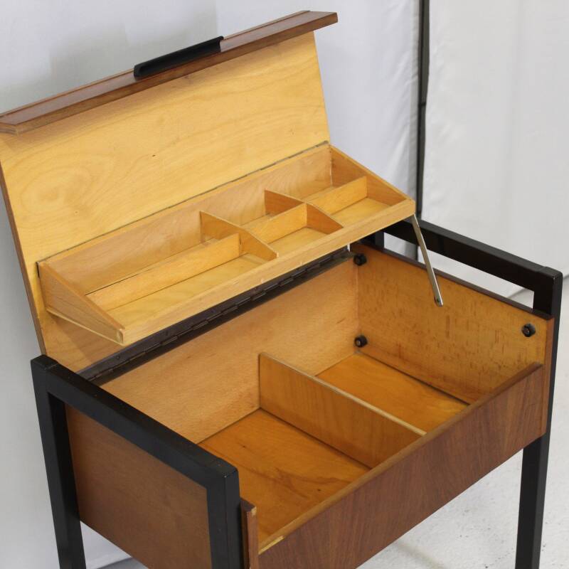 Vintage sewing cabinet, side table