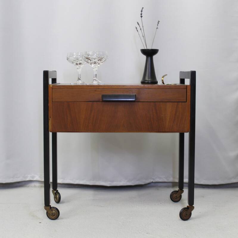 Vintage sewing cabinet, side table