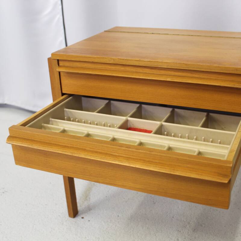 Vintage sewing cabinet, side table