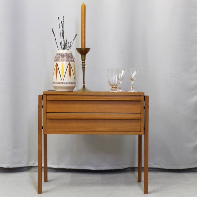 Vintage sewing cabinet, side table