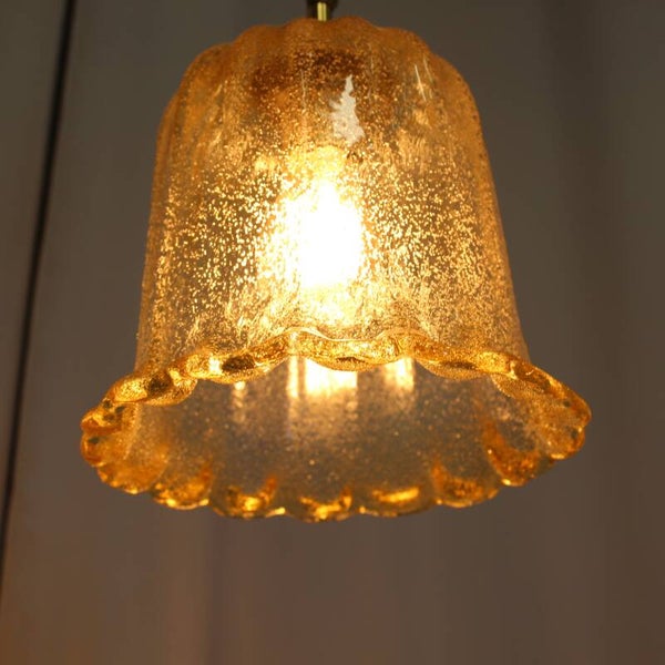Vintage mundgeblasene Lampe