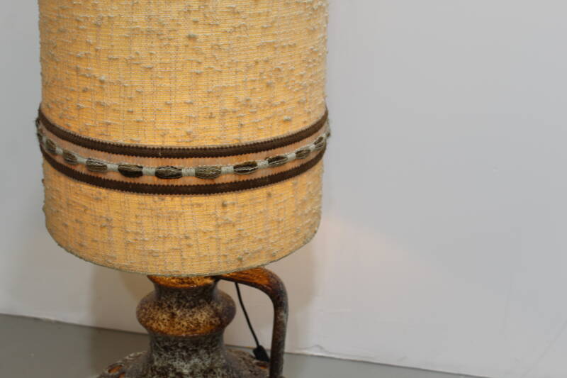 Vintage West Germany floor lamp - fat lava - 70s | 01182