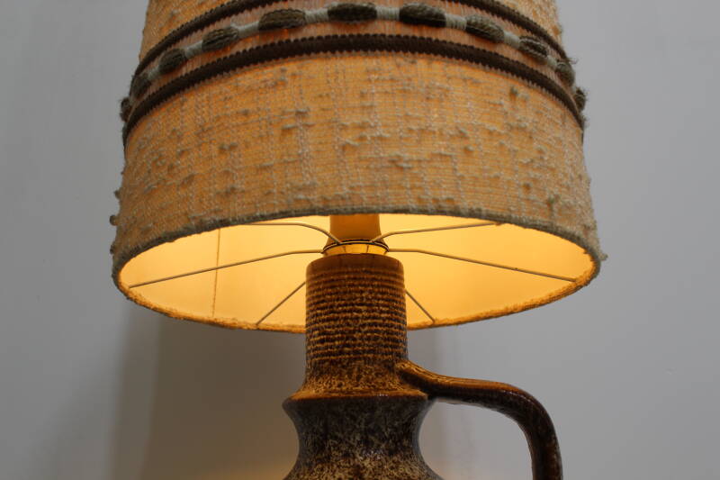 Vintage West Germany floor lamp - fat lava - 70s | 01182