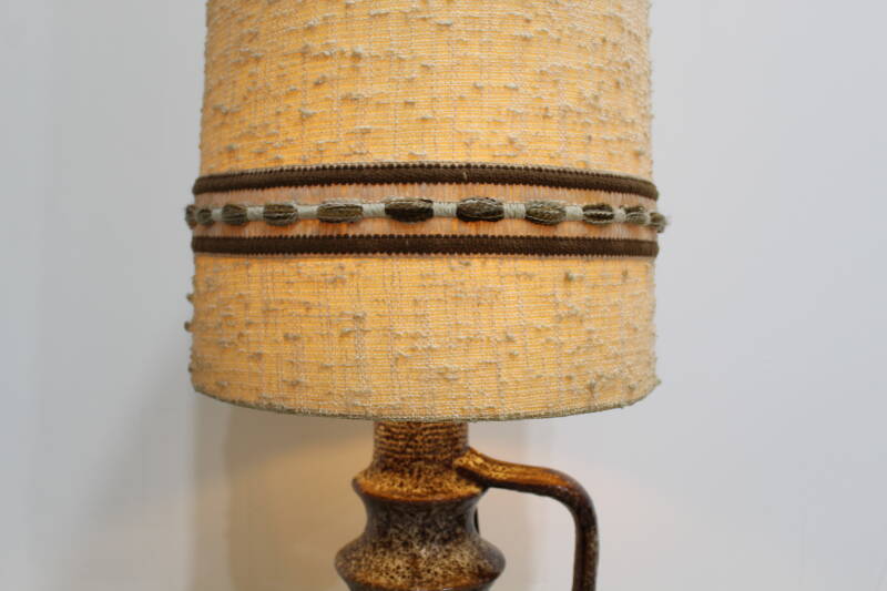 Vintage West Germany floor lamp - fat lava - 70s | 01182