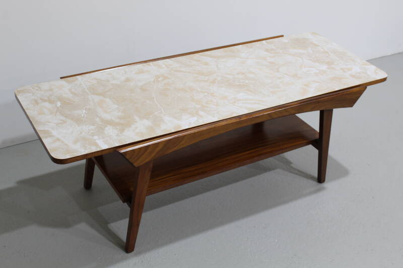 Vintage coffee table - reversible top, 1960s | 01185