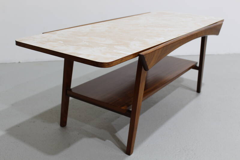Vintage coffee table - reversible top, 1960s | 01185