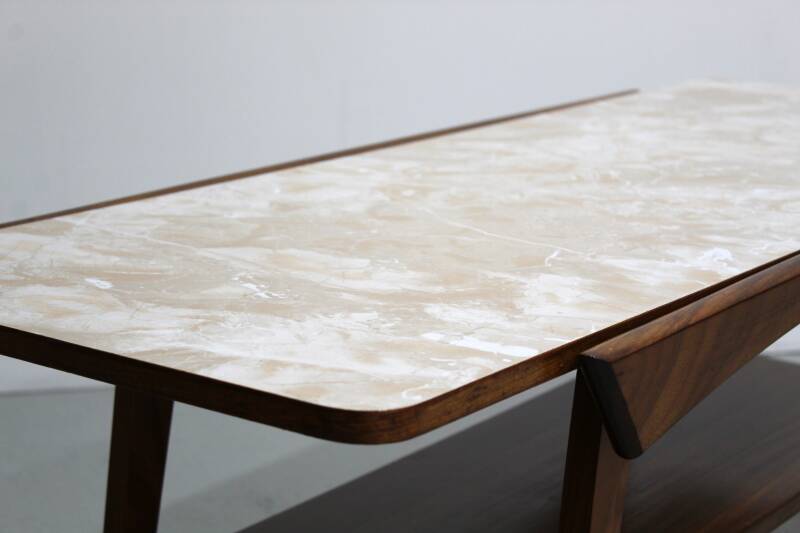 Vintage coffee table - reversible top, 1960s | 01185