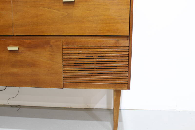 Vintage sideboard, audio furniture, radio cabinet - 1960s | 01184
