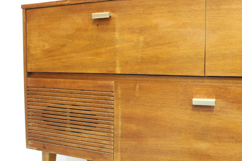 Vintage sideboard, audio furniture, radio cabinet - 1960s | 01184