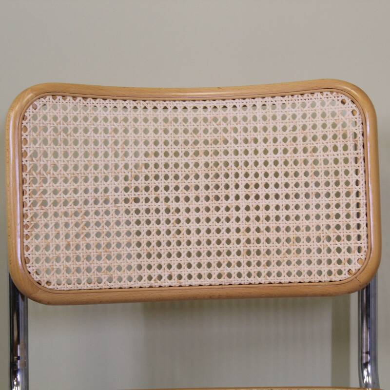Set of vintage webbing chairs Marcel Breuer