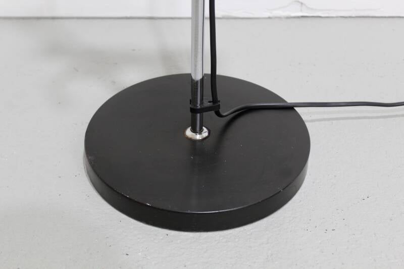 Vintage floor lamp, black - 60s | 01206