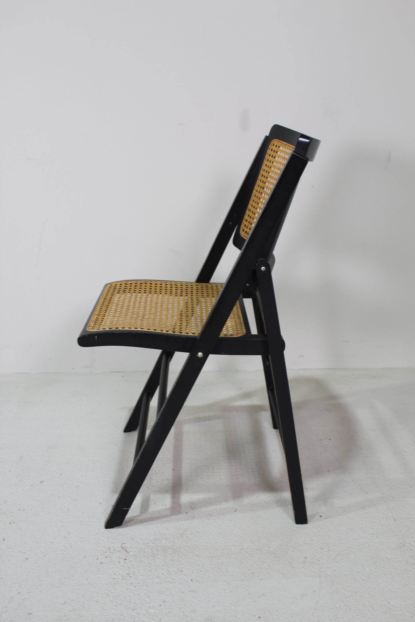 Retro webbing klapstoel