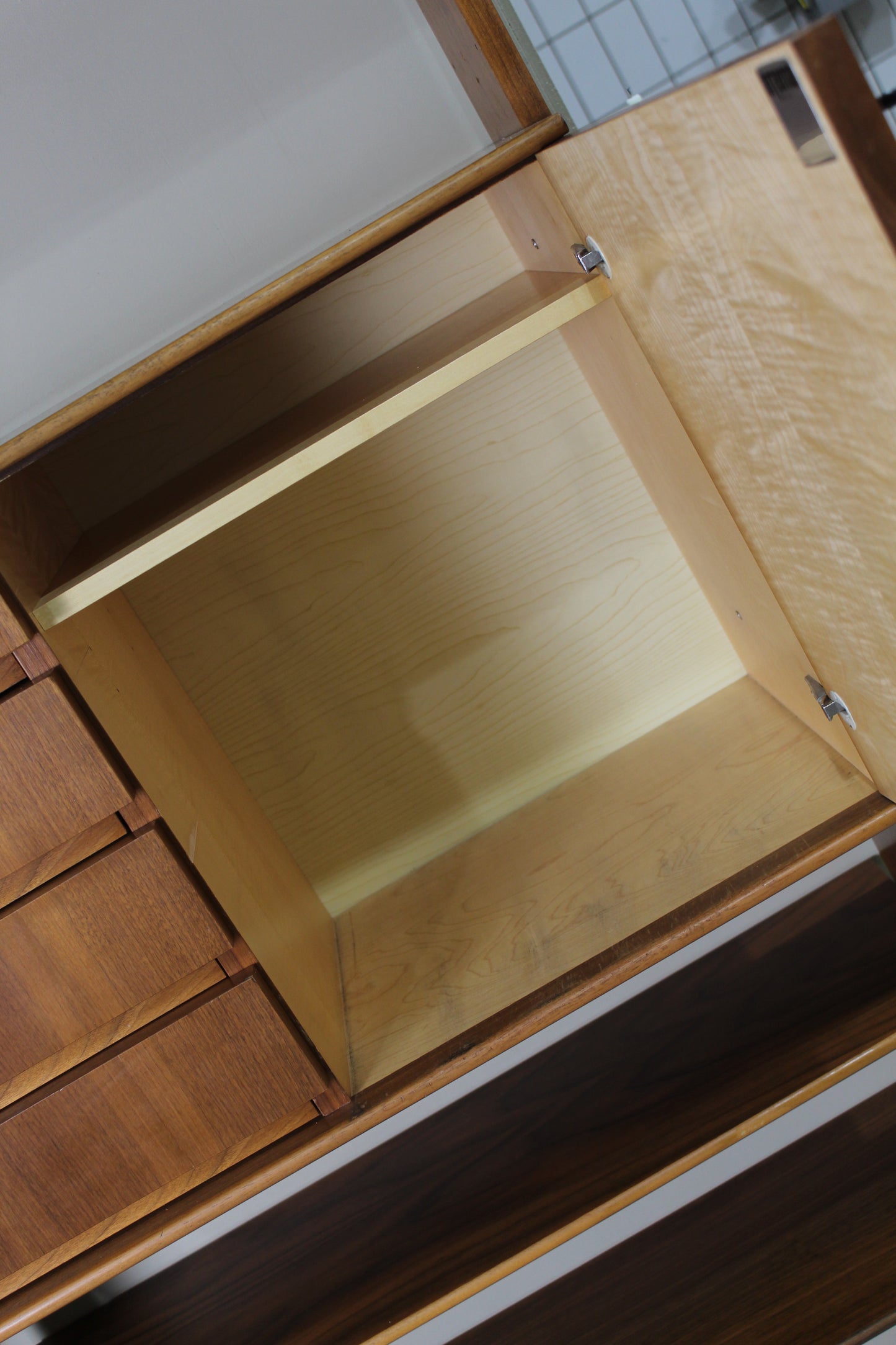 Vintage design wandkast boekenkast 2
