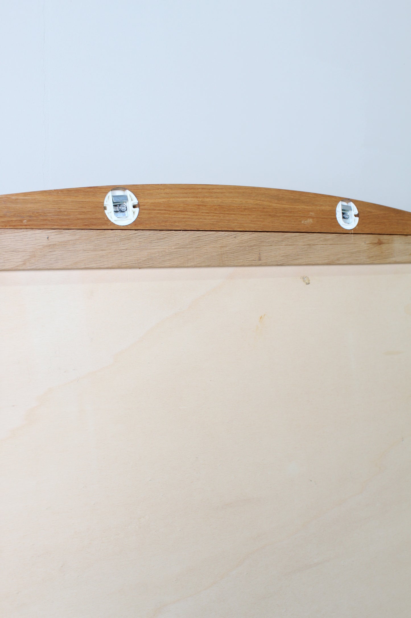 Vintage Deense houten spiegel