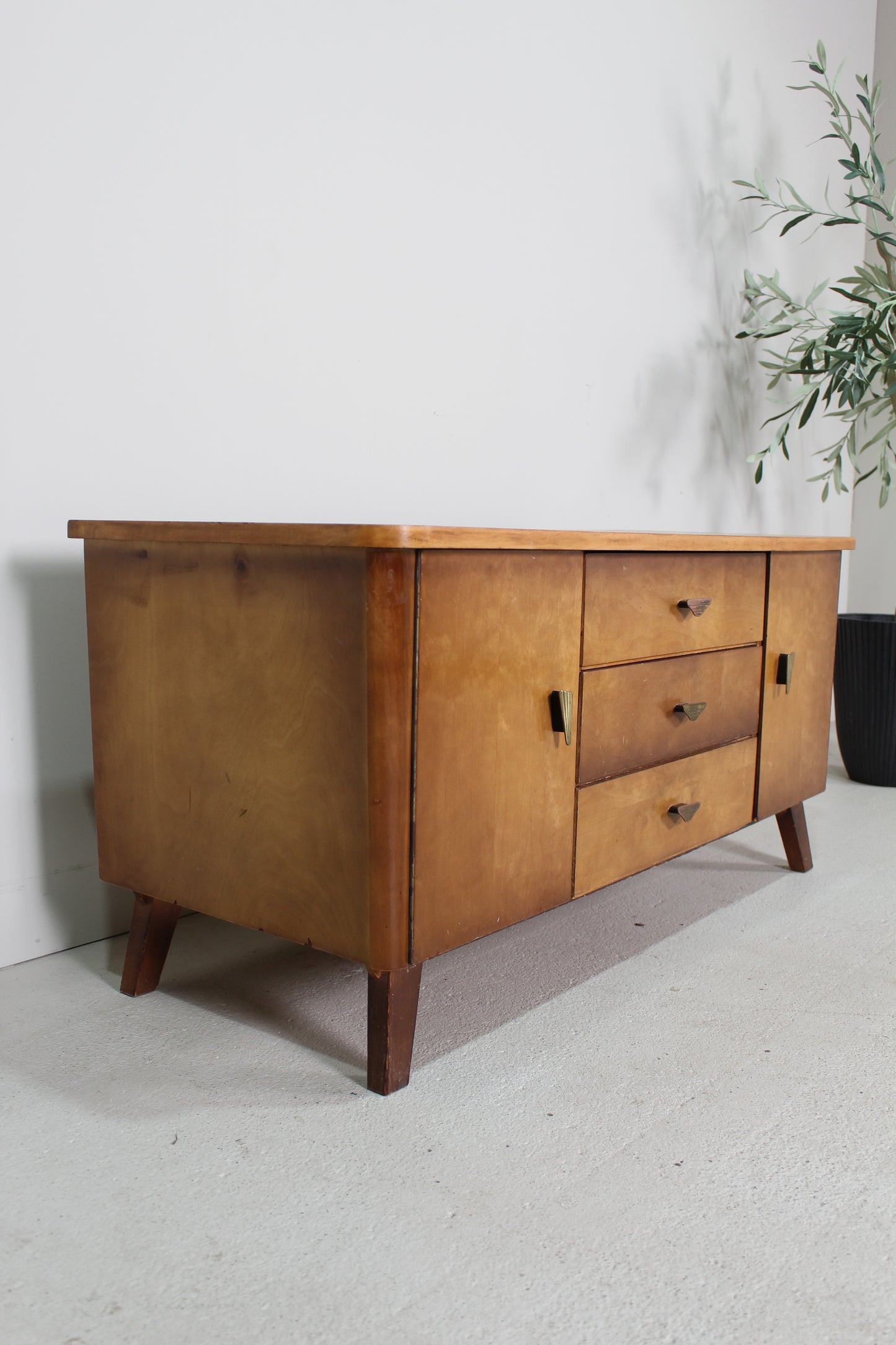 Vintage dressoir, tv-meubel jaren '50