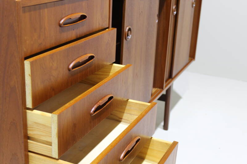 Vintage dressoir, sideboard - Deens Design, teak, jaren '60 | 01416