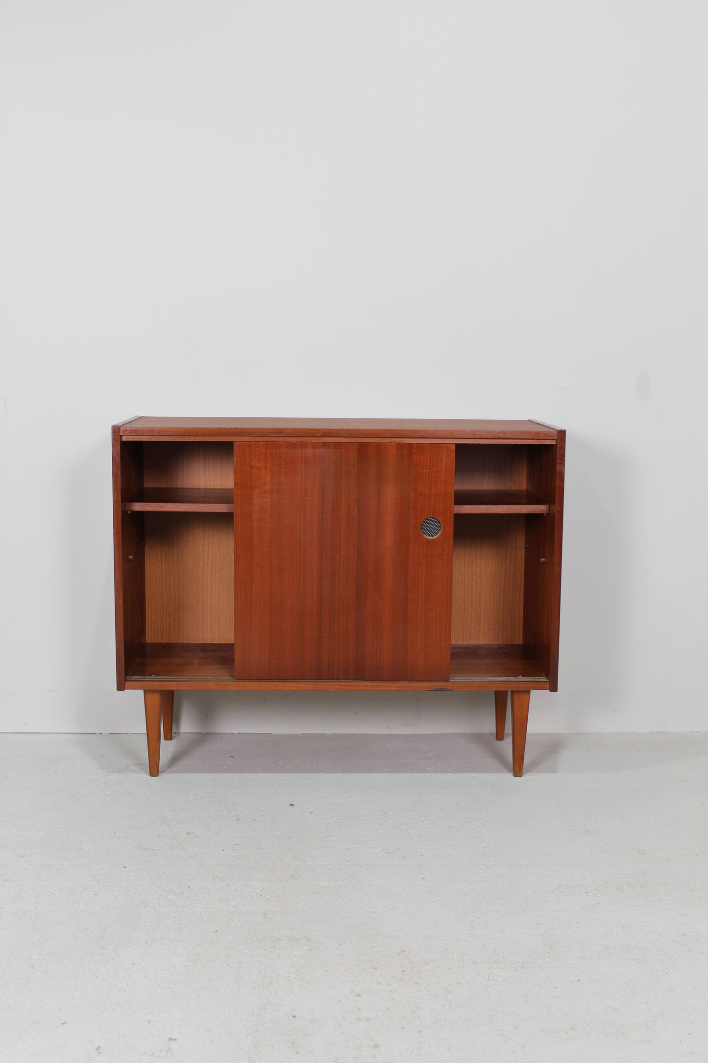 Vintage kastje teak hout - jaren '60