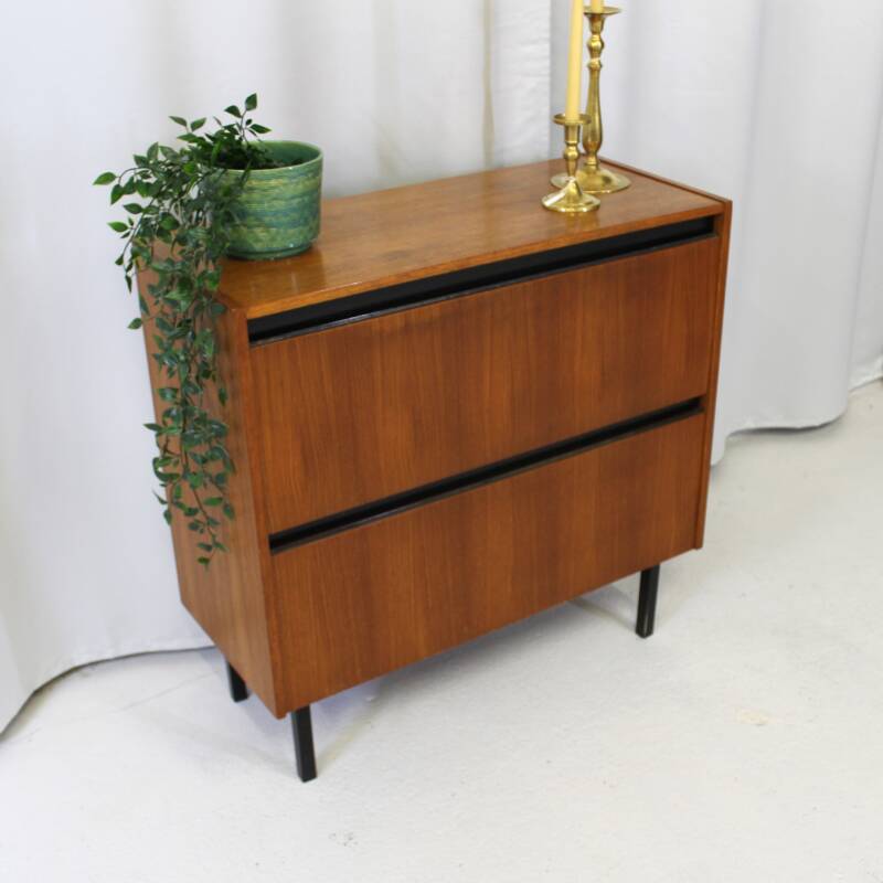 Vintage shoe cabinet