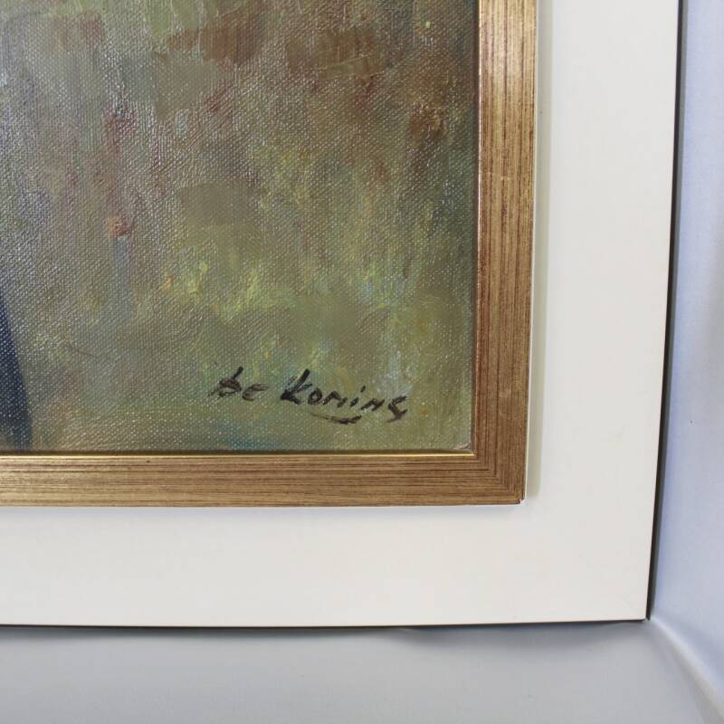 Vintage schilderij - zigeuners