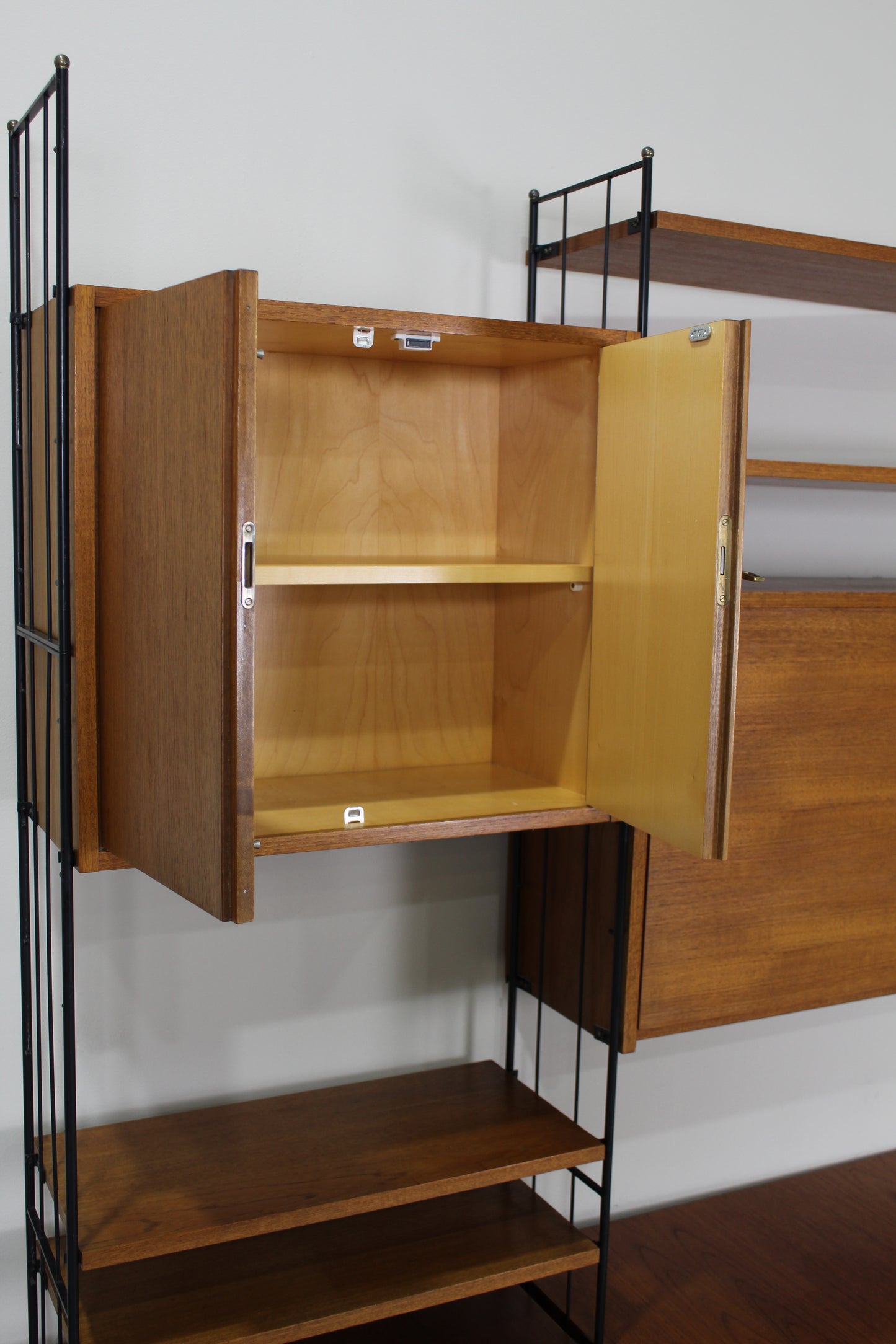 Vintage modulair wandsysteem, wandkast - jaren '60
