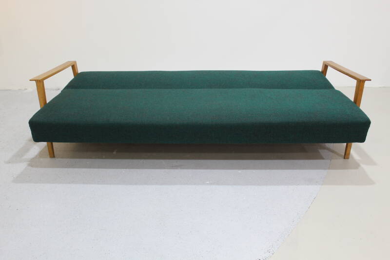 Vintage bank, slaapbank - Scandinavisch, jaren '60 | 00980