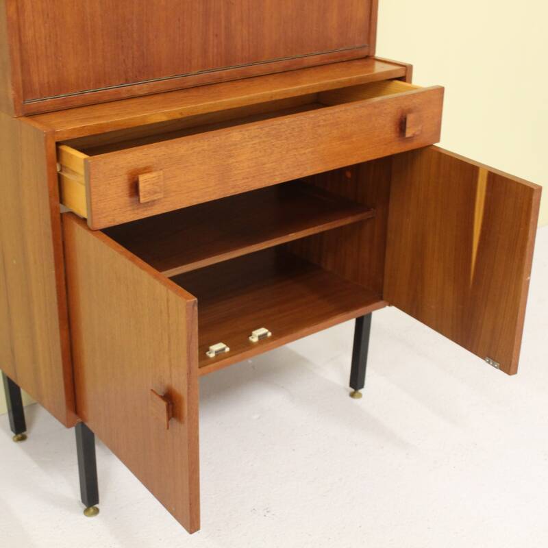 Vintage wall cupboard, highboard, secretary (3/3)