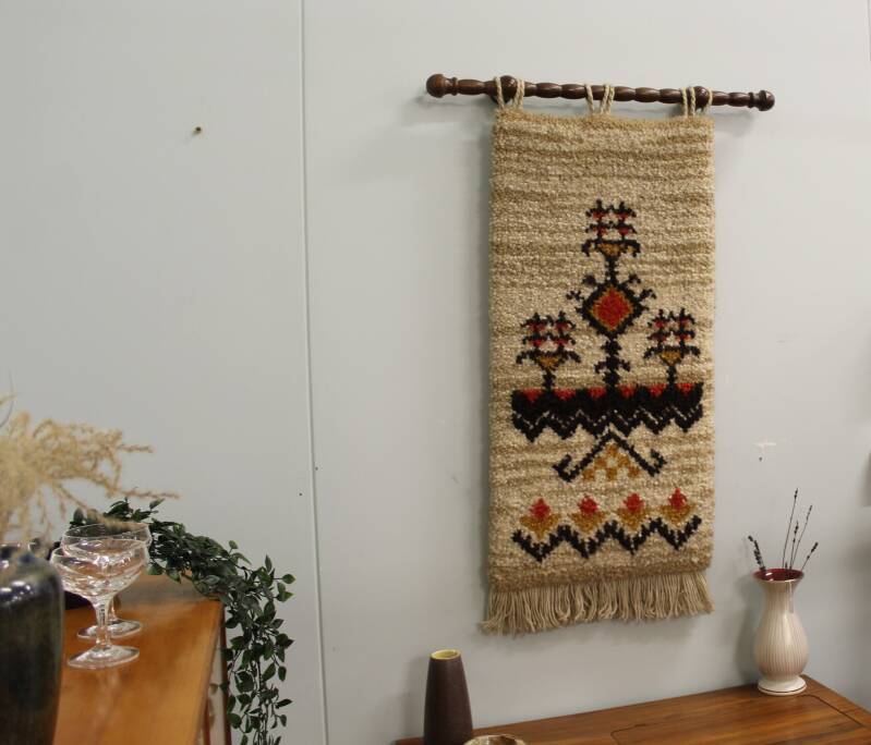 Vintage wall hanging
