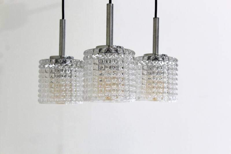 Vintage cascade lamp - transparant persglas | 01038
