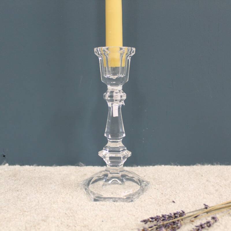Vintage crystal candlestick