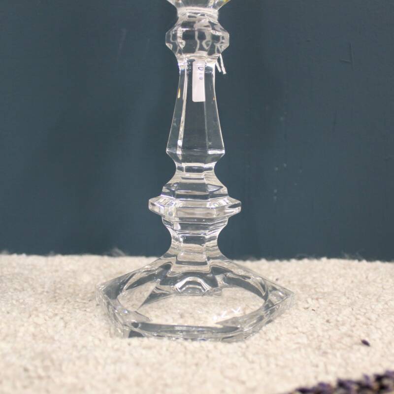 Vintage crystal candlestick